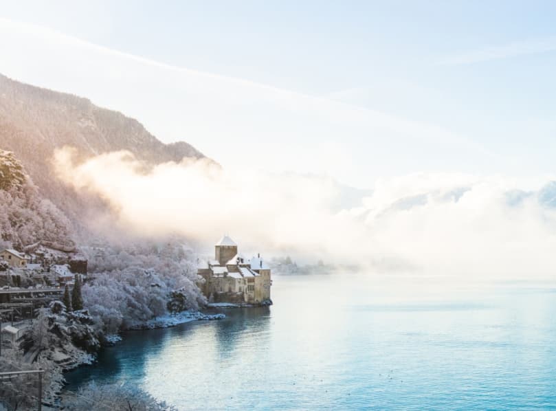 A Swiss attraction you must see in Switzerland is the Chillon Castle. 
